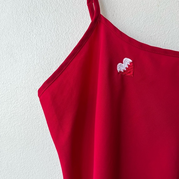 Vintage Natori Classic Heart Pattern Lingerie Nighty - Picture 6 of 10